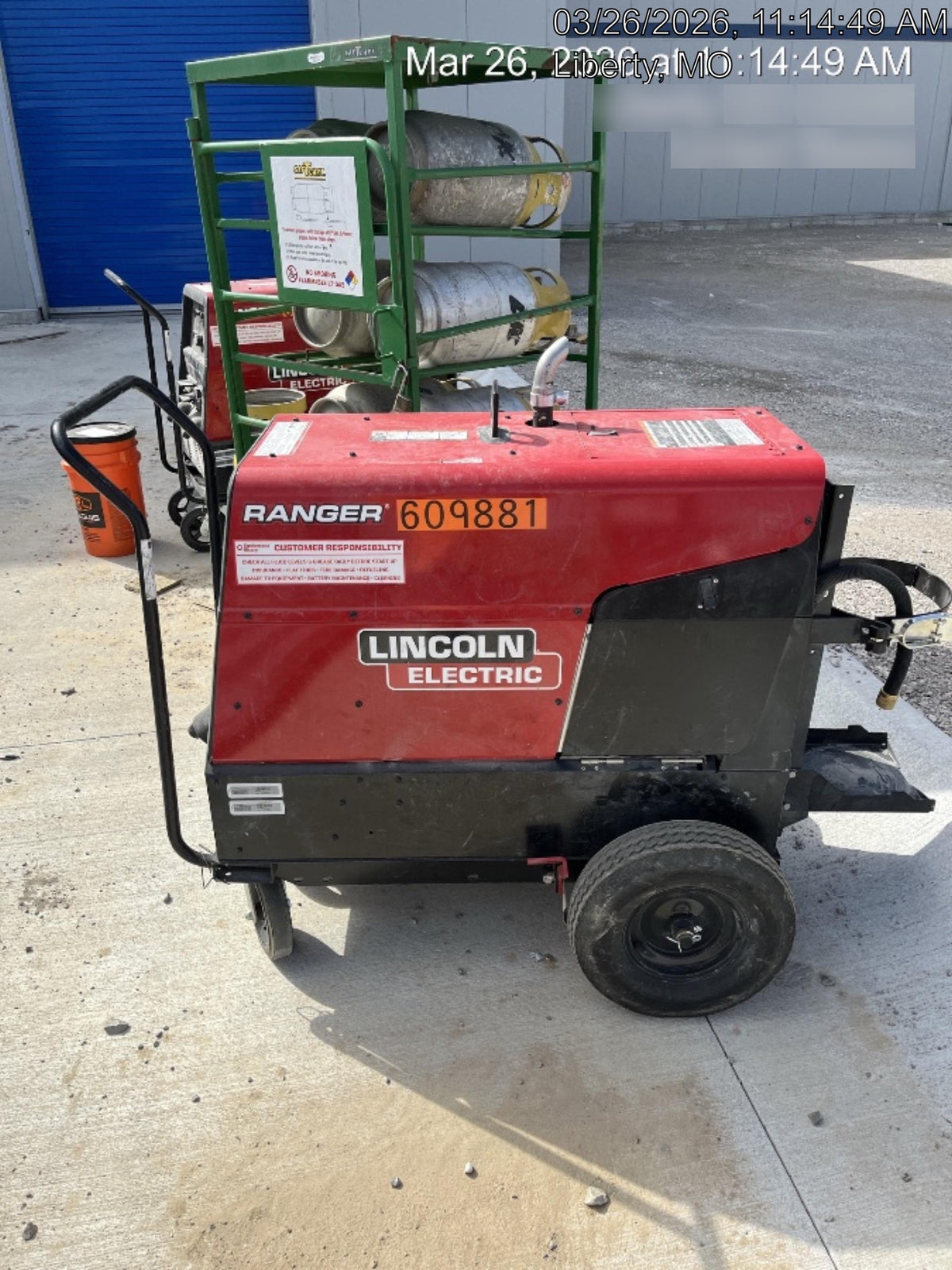 2025 LINCOLN ELECTRIC Ranger 305 LPG