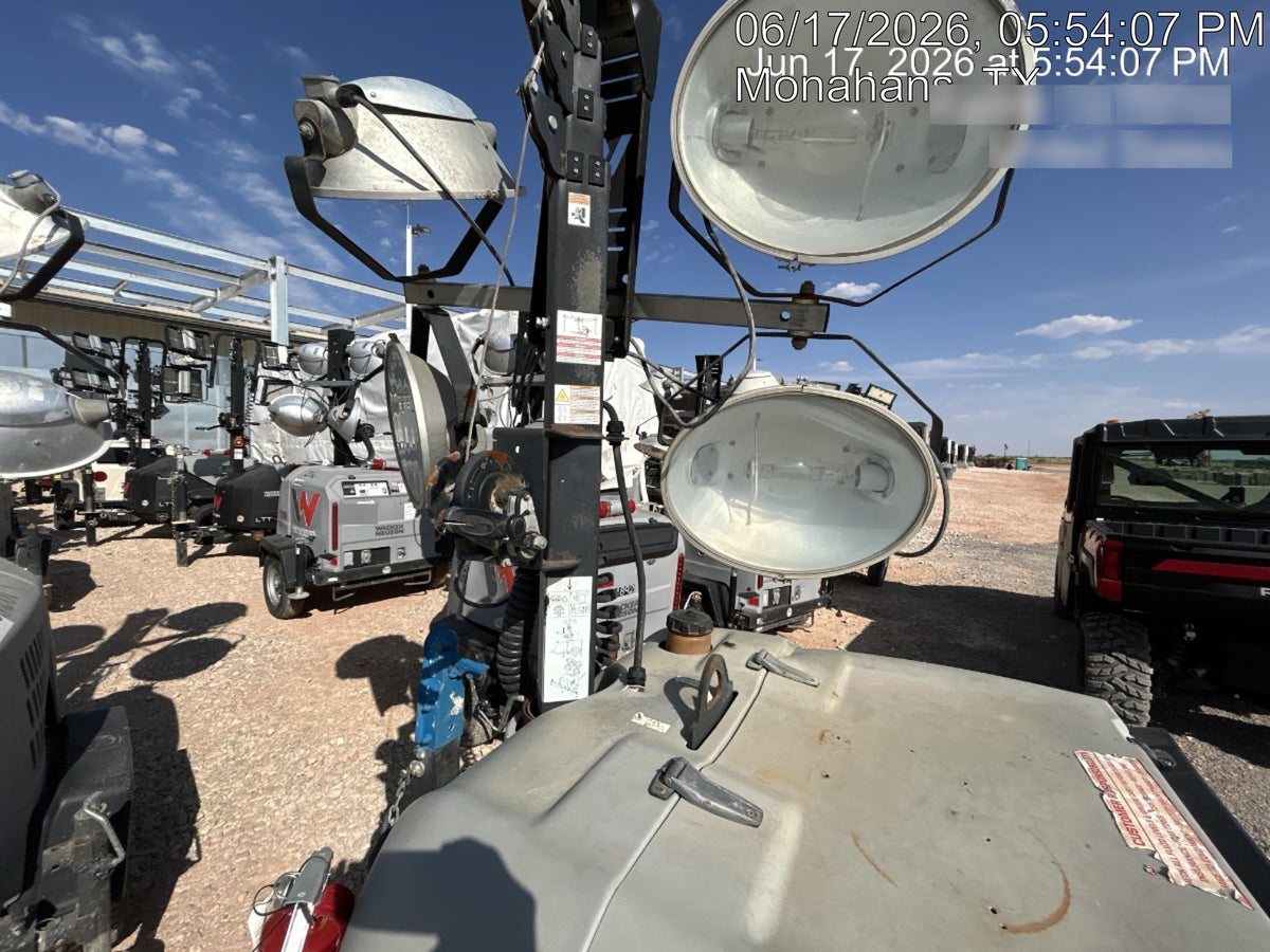 2018 Wacker Neuson LTV6L-MH Wacker Neuson LTV6L Mobile Light Tower w/Fuel Level Sensor Installed