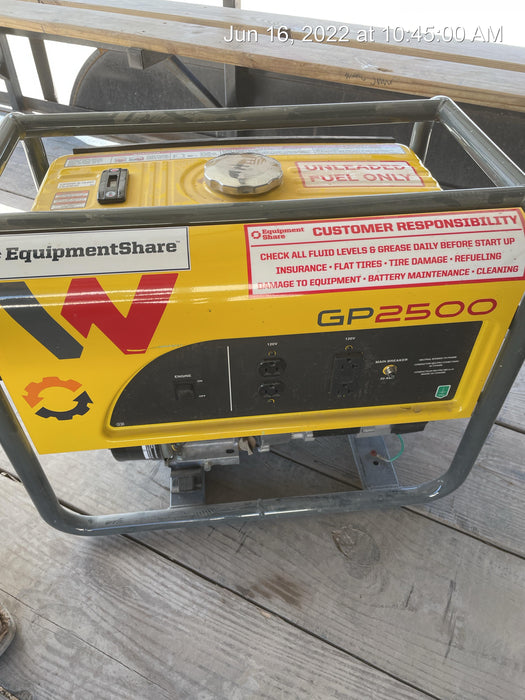 2021 WACKER NEUSON GP2500A