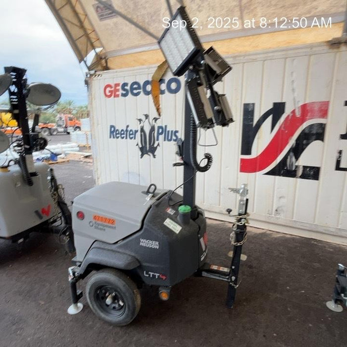 2024 Wacker Neuson LTT4 Diesel, Kohler KDW702, Deep Sea Controller, Auto Start, LED 320W, Bypass Outlet, T3