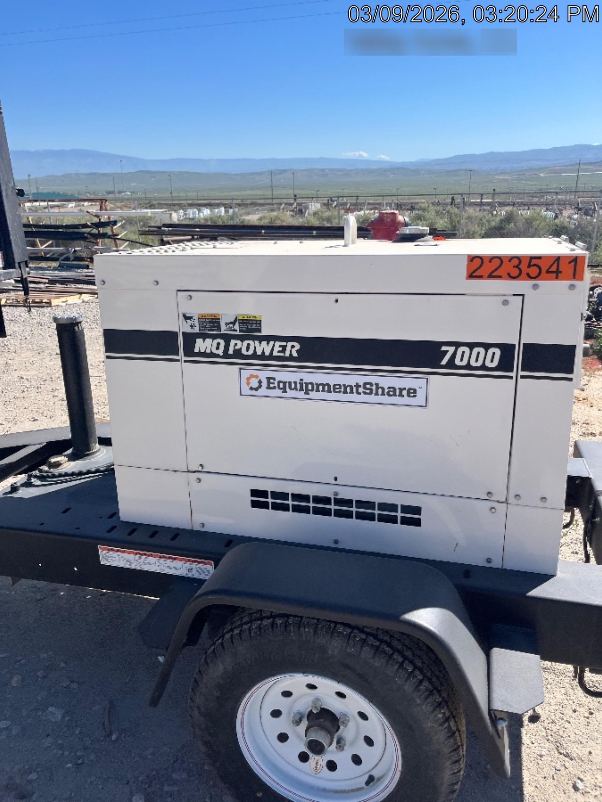 2022 Multiquip DA7000SSA3 Kubota Diesel, Trailer Mounted Package
