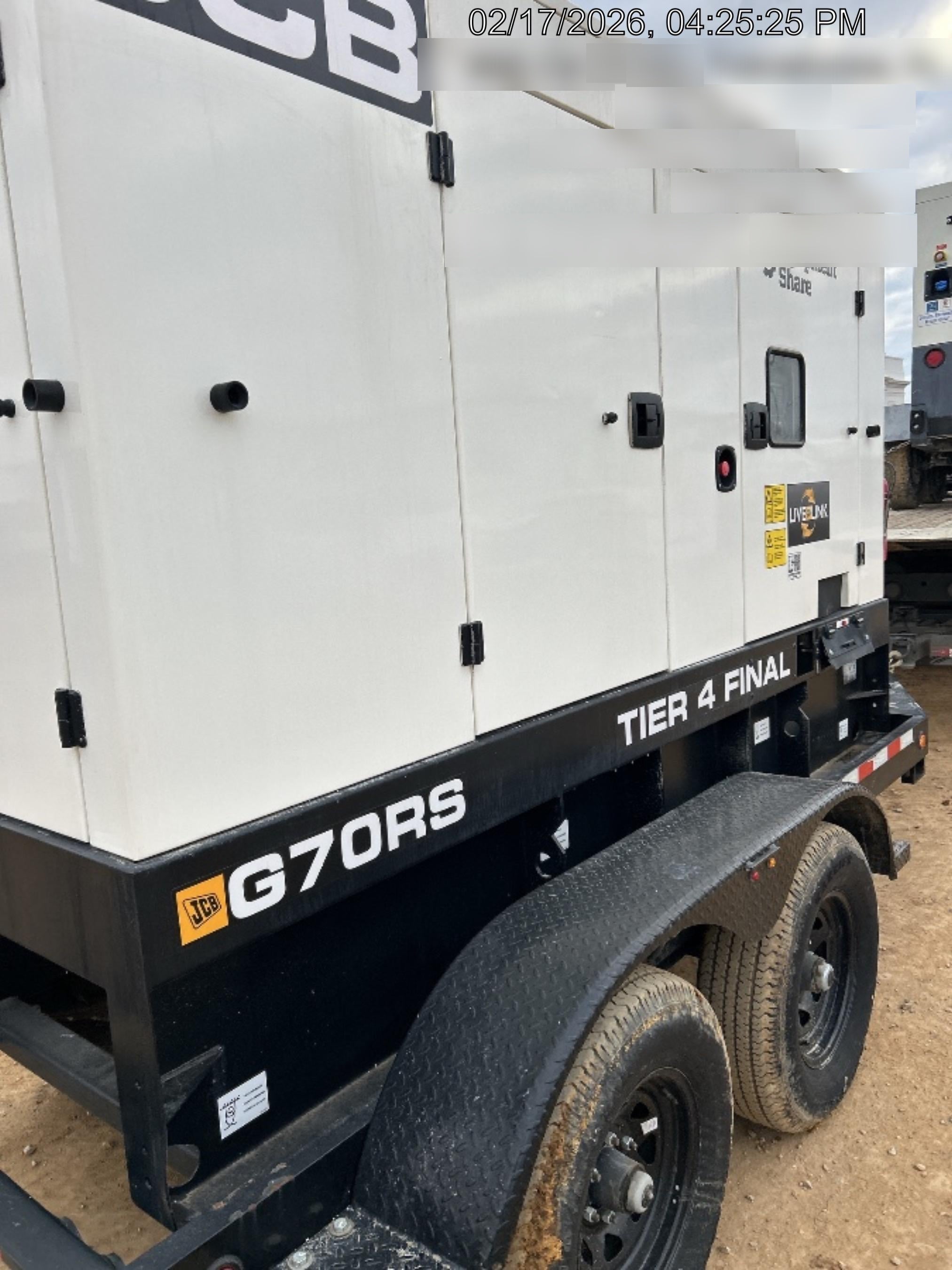 2023 JCB G70RST4F