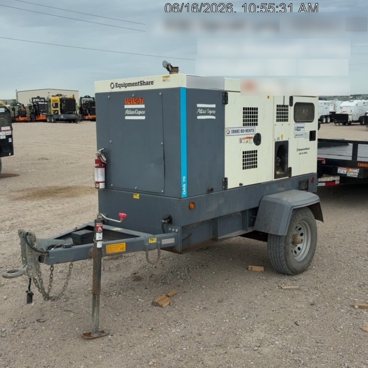2021 ATLAS COPCO QAS 70