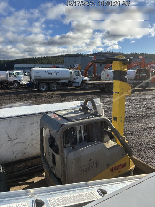 2024 Wacker Neuson DPU6555Heh Hatz Diesel, Reversible Plate Compactor, electric start
