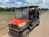 Kubota RTV-X1140W-H Canopy, 4-Seater, Diesel, Windshield Acrylic Clear, LED Strobe, Backup Alarm
