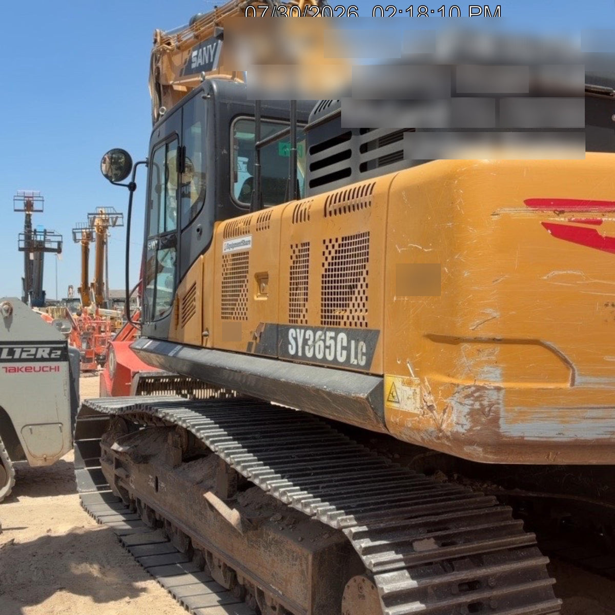 2019 SANY SY365C LC
