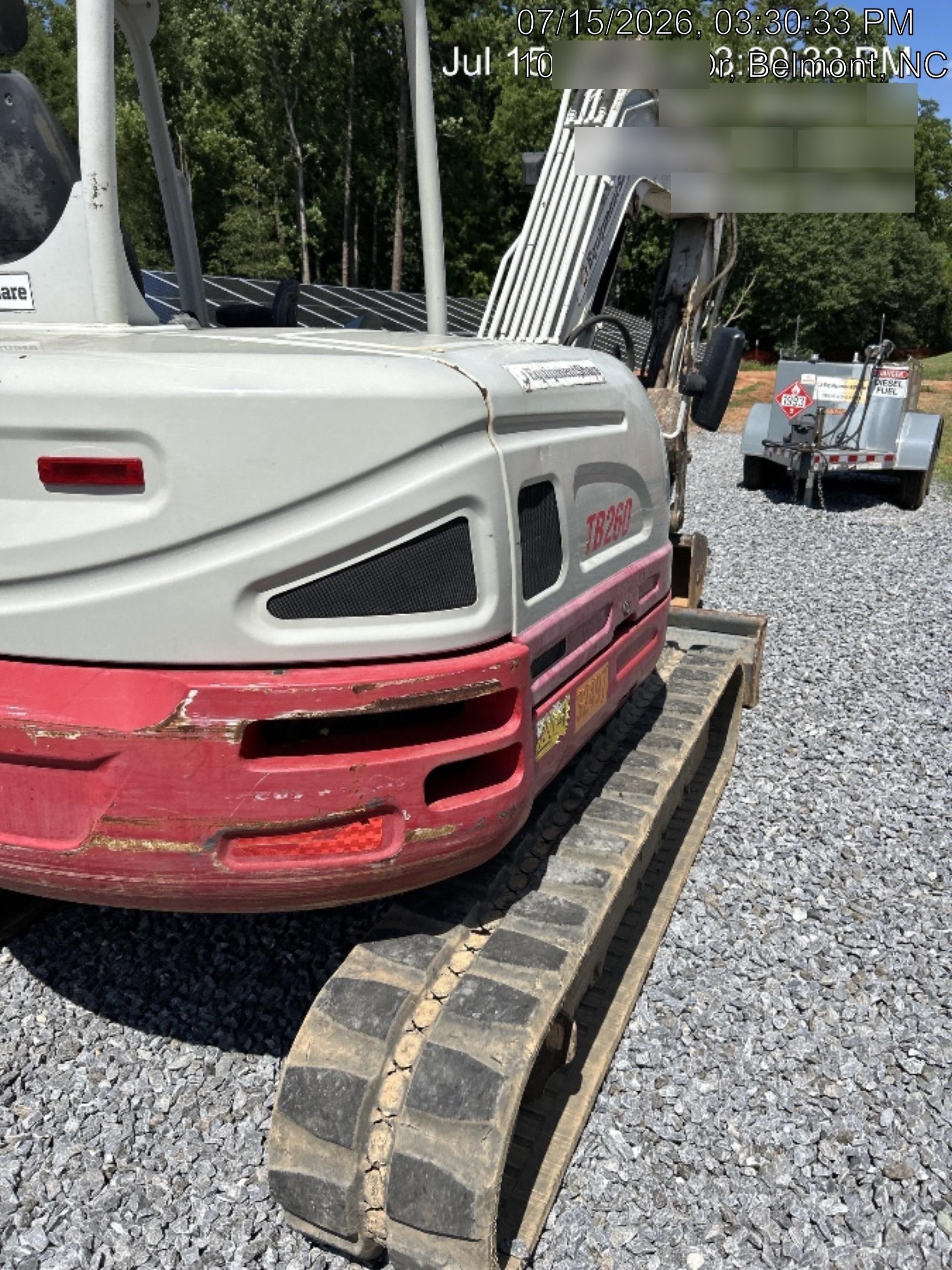 2019 TAKEUCHI TB260