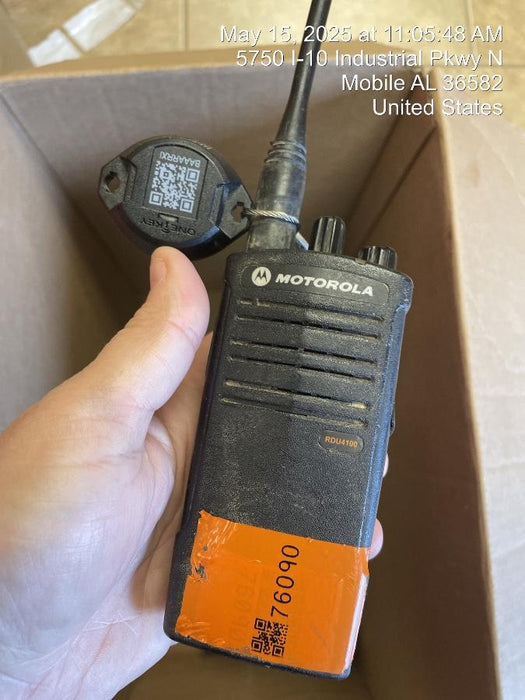 2020 MOTOROLA RDU4100