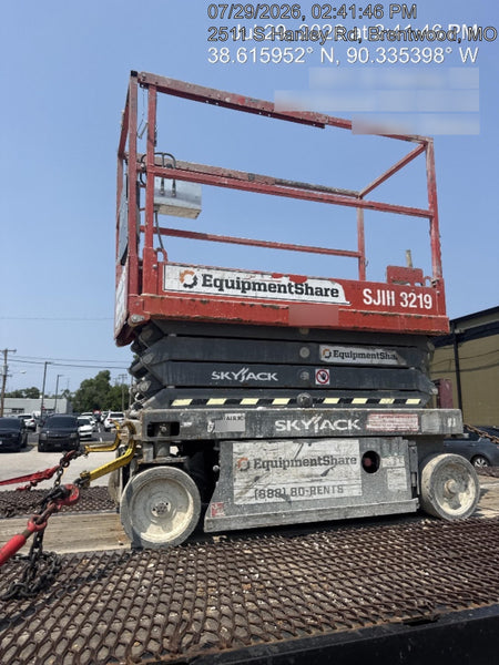2019 Skyjack SJIII-3219 Standard Options, Trojan Batteries