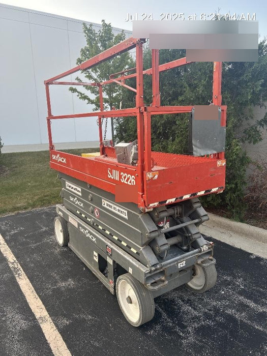 2018 Skyjack SJIII-3226 Standard Rental Specs