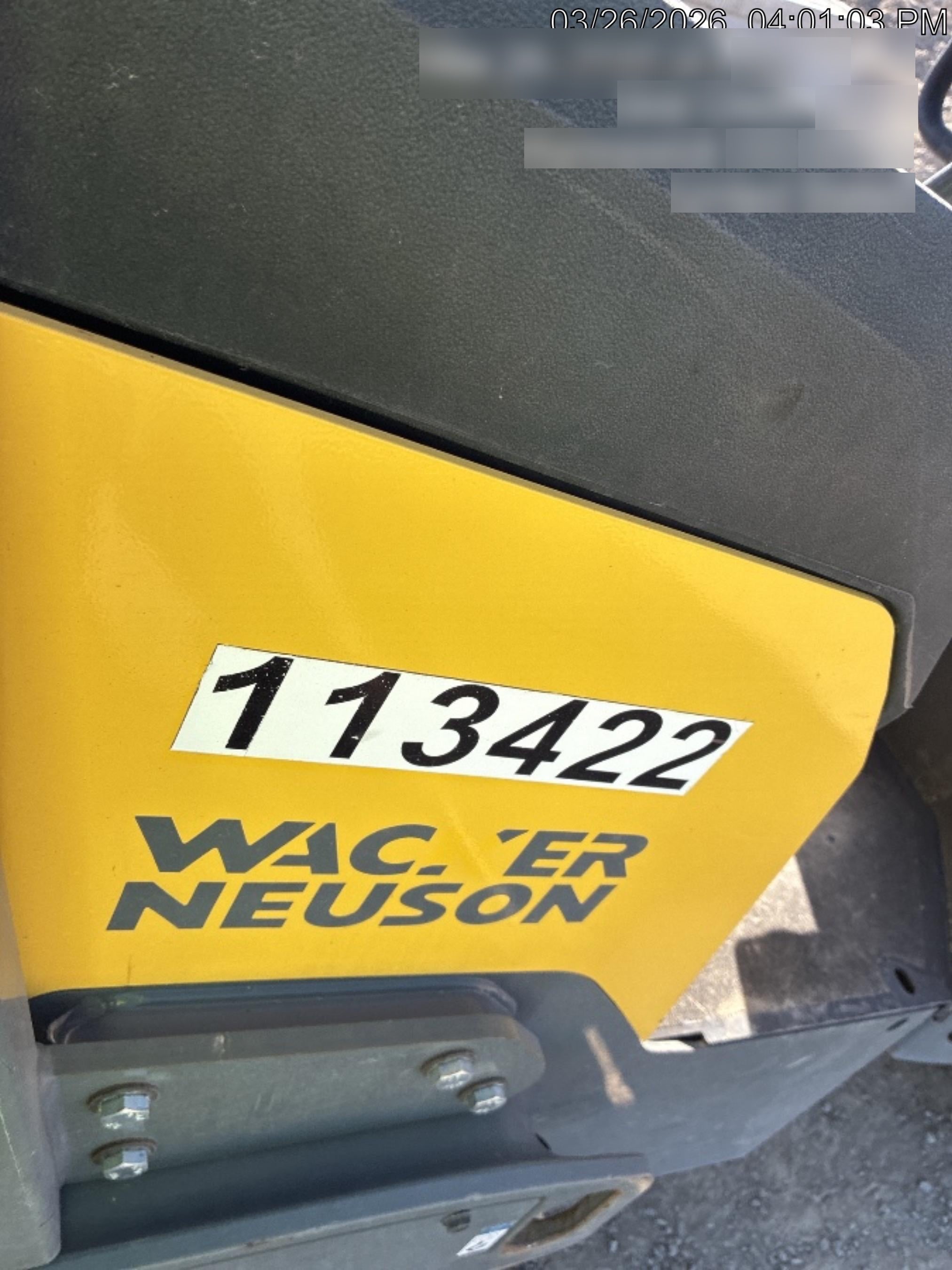 2020 WACKER NEUSON RD12A