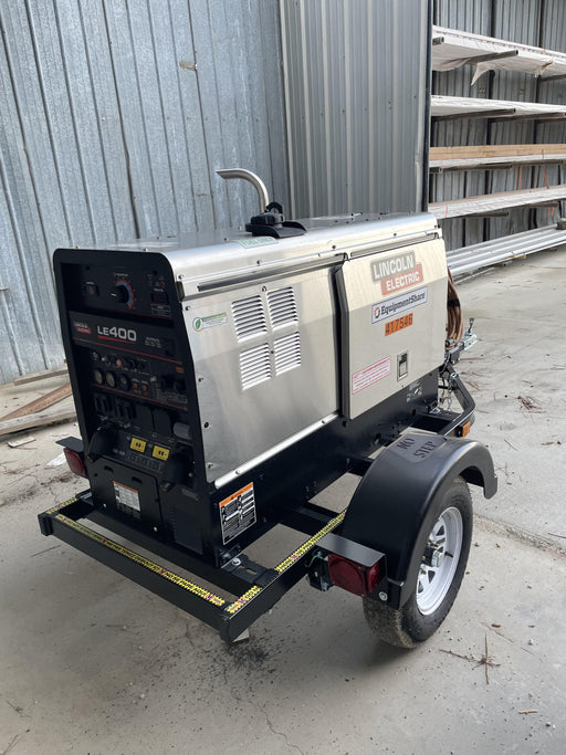 2024 Lincoln Electric LE400 Kubota V1505, Trlr, Cable Rack, Light Kit, ES Decals, T3