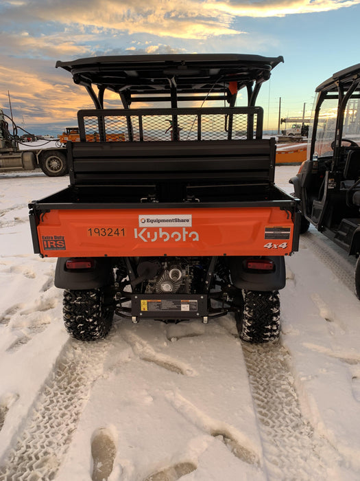 2021 Kubota RTV-X1140W-H Plastic Canopy, Windshield Acrylic Clear, LED Strobe Light, Wire Harness Kit, Back up Alarm
