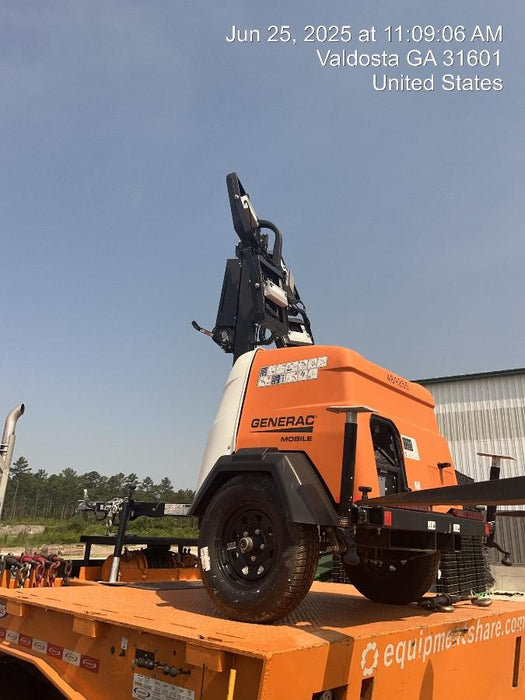 2025 Generac MLTS-4 Diesel, Mitsubishi L2E, 7.1 hp @1800 rpm, Flex Switch 120V Input, Powerzone Controller, (4) 320W LED Lights, 4kW Generator, 39.9 Gal Fuel Tank, 2" Ball, T3, ES Decals