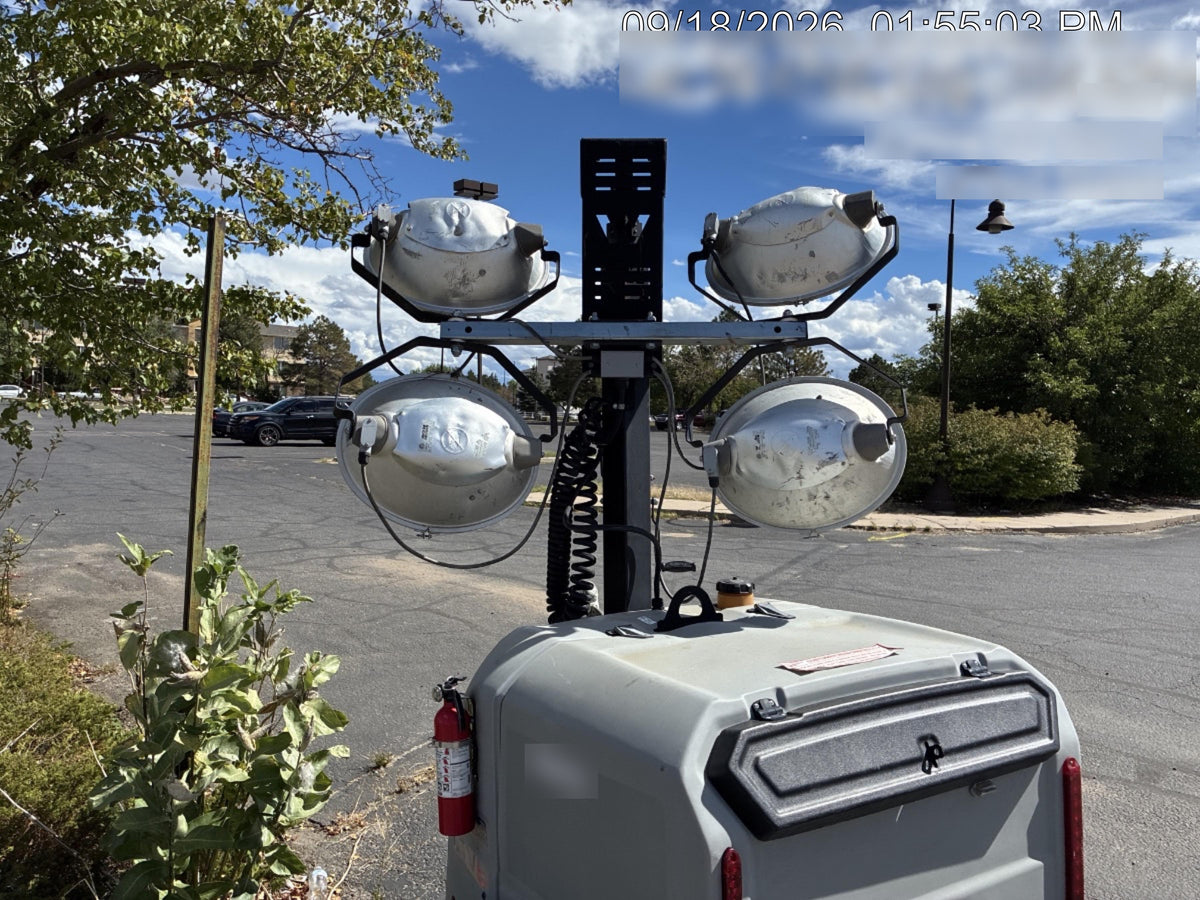 Wacker Neuson LTV6K-MH Wacker Neuson LTV6K Mobile Light Tower w/Fuel Level Sensor Installed