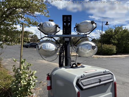 Wacker Neuson LTV6K-MH Wacker Neuson LTV6K Mobile Light Tower w/Fuel Level Sensor Installed