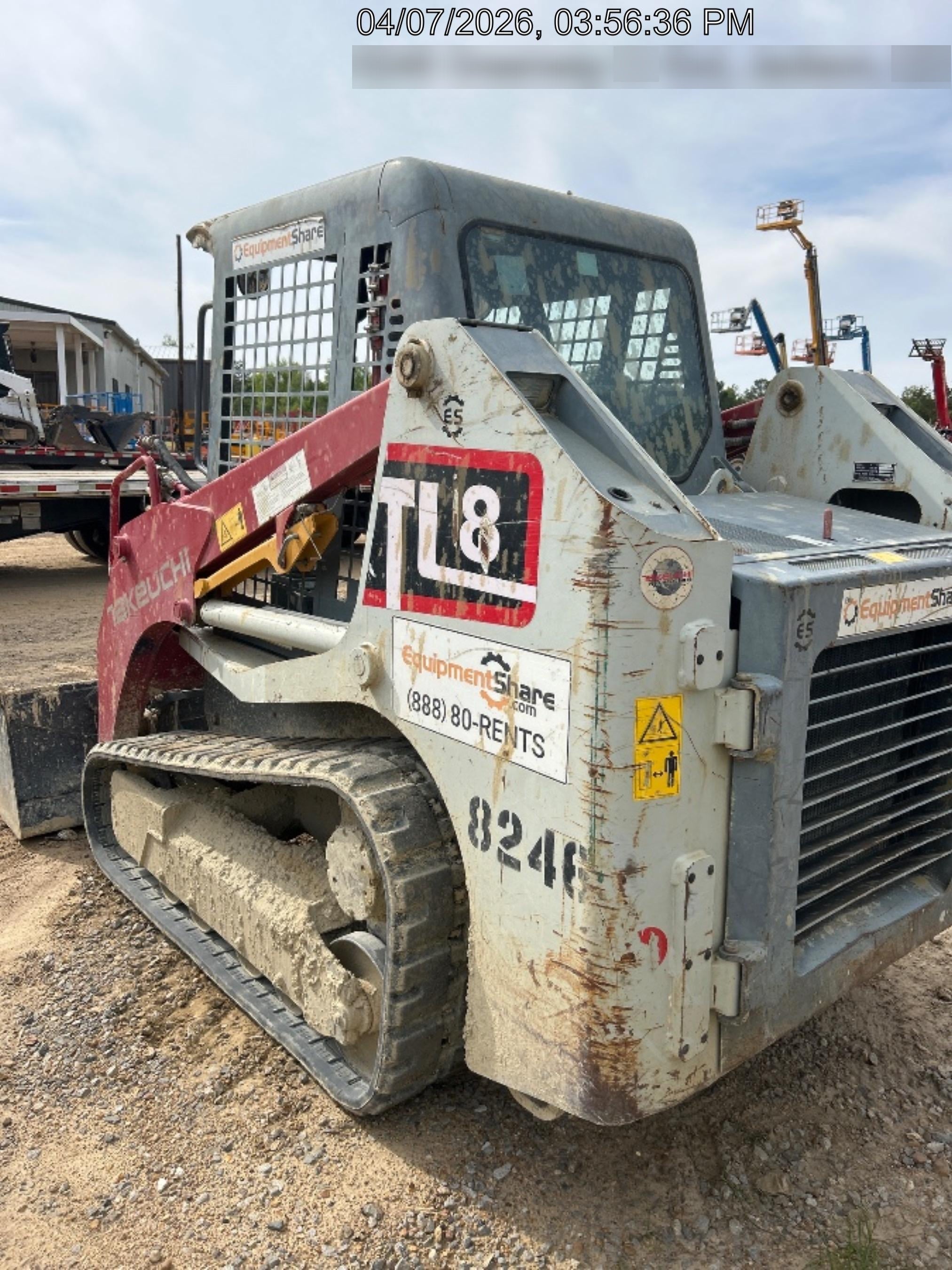 2018 TAKEUCHI TL8