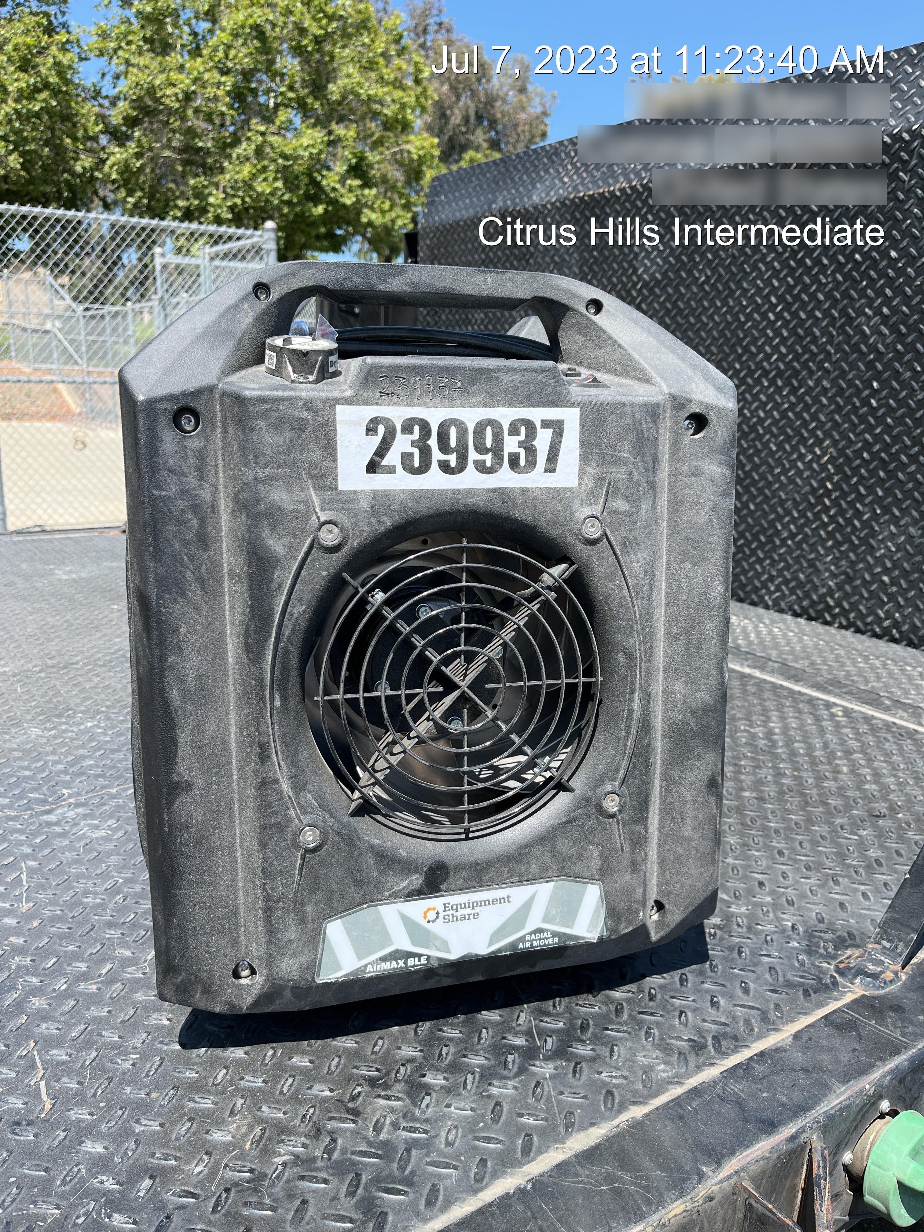 2022 PHOENIX AirMAX Radial Air Mover