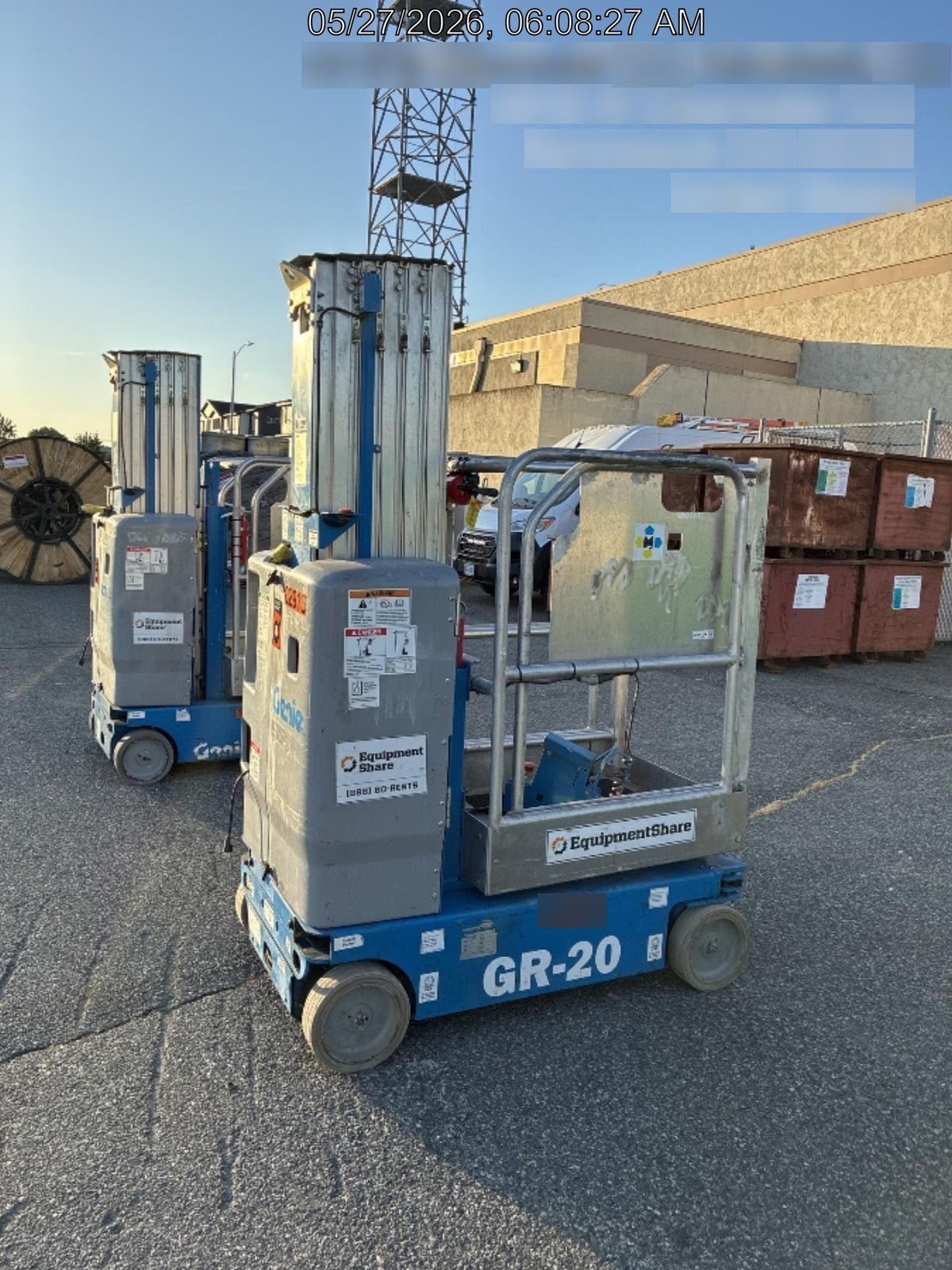 2020 GENIE GR-20