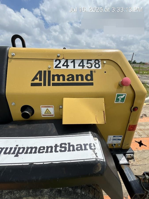 2022 Allmand NLV3GR (4) LED Light Fixture 350W, 23' Vertical Mast, 3kW Prime, Towable, Deep Sea L401, Leveling Jacks, Yanmar T4F 5.8hp