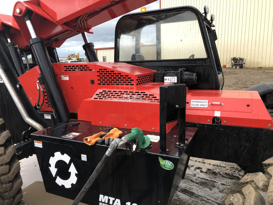 2019 Manitou MTA10055 Canopy, 120 HP, Solid Tires, Work Lights, Lift Hook, Auxiliary Hydraulics 66" Carriage and 60" Forks