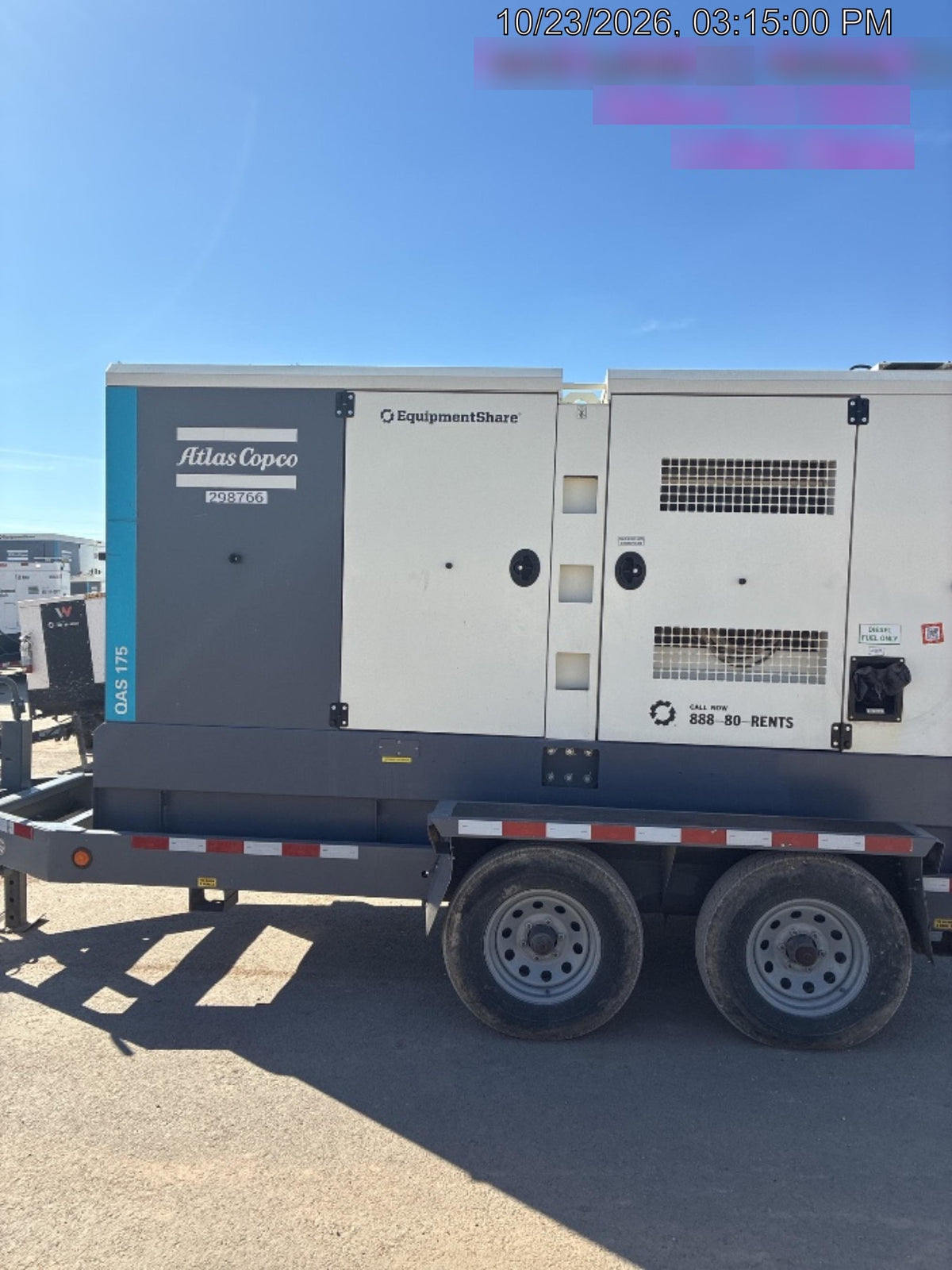 2023 ATLAS COPCO QAS 175