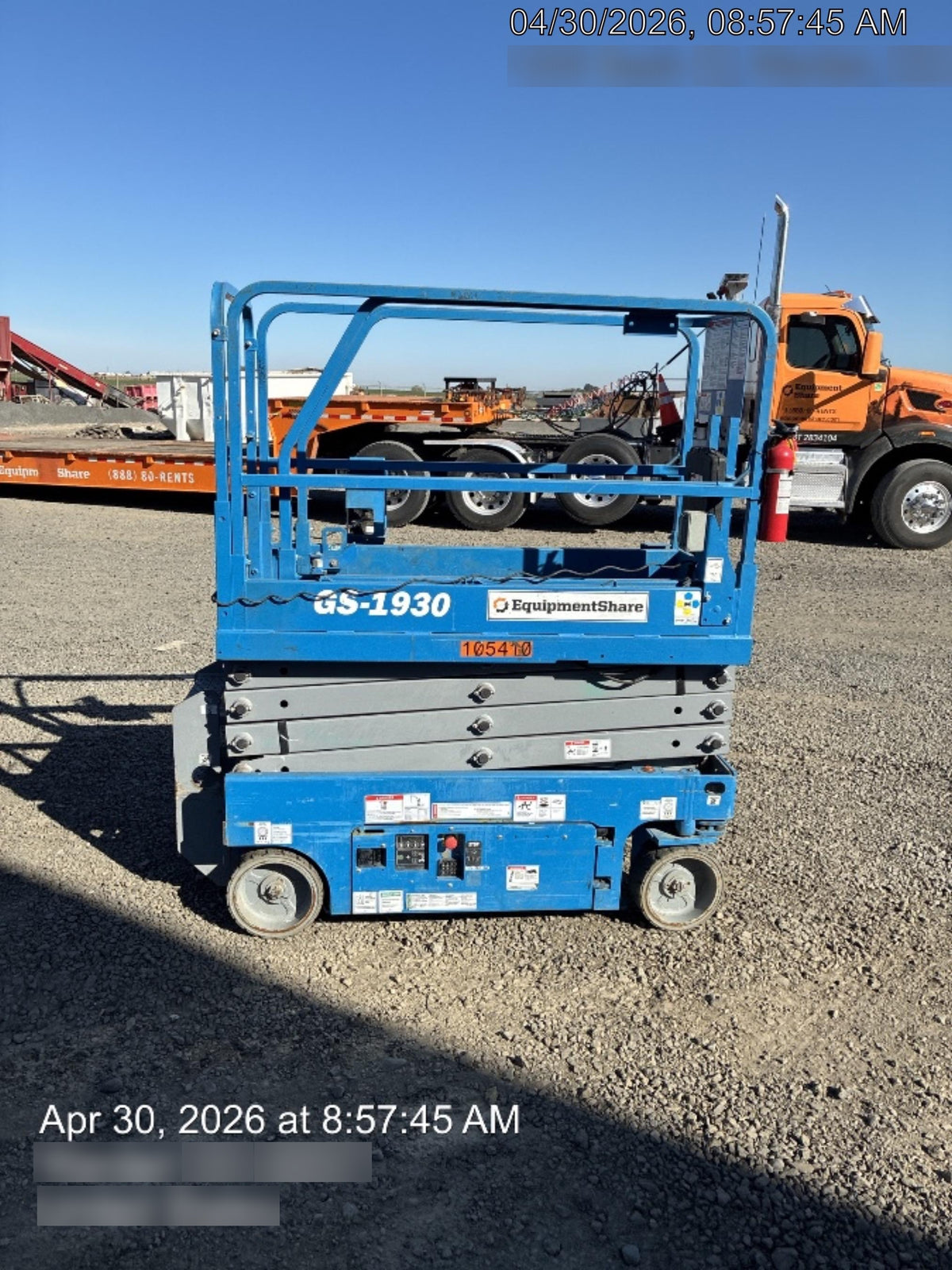 2020 Genie GS-1930 Standard Machine, 800W Inverter