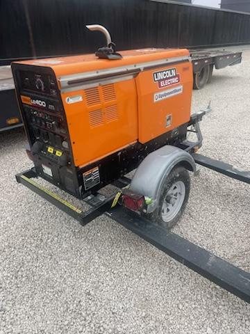 2022 Lincoln Electric LE400 Kubota V1505, Trlr, Cable Rack, Light Kit, ES Decals, T3