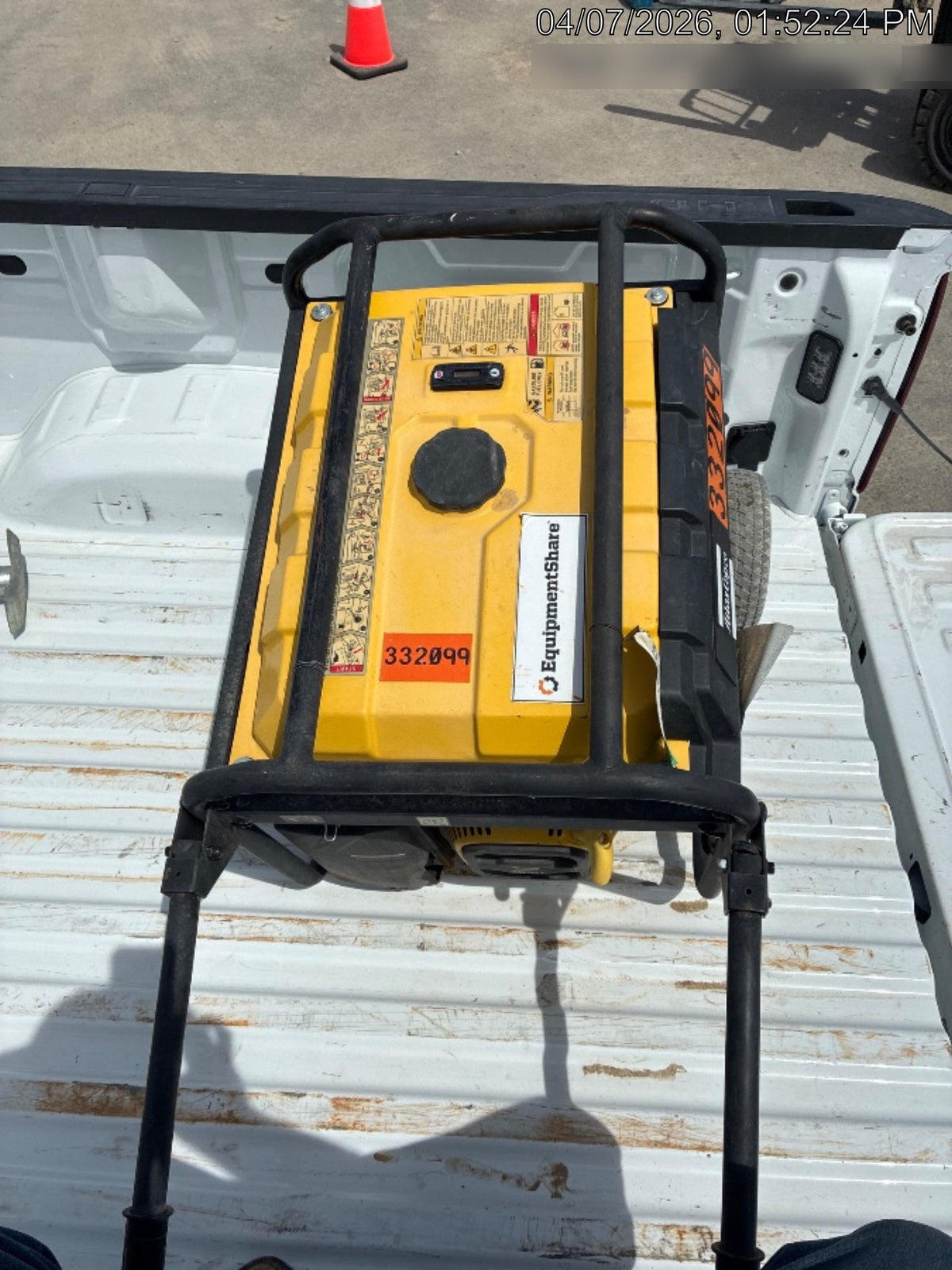2023 Atlas Copco P6500W 5.5kW, AC390FD Gasoline Engine, Wheel & Handle Kit, (2) 120V Duplex 15A + (1) 120/240V 30A Twist Lock