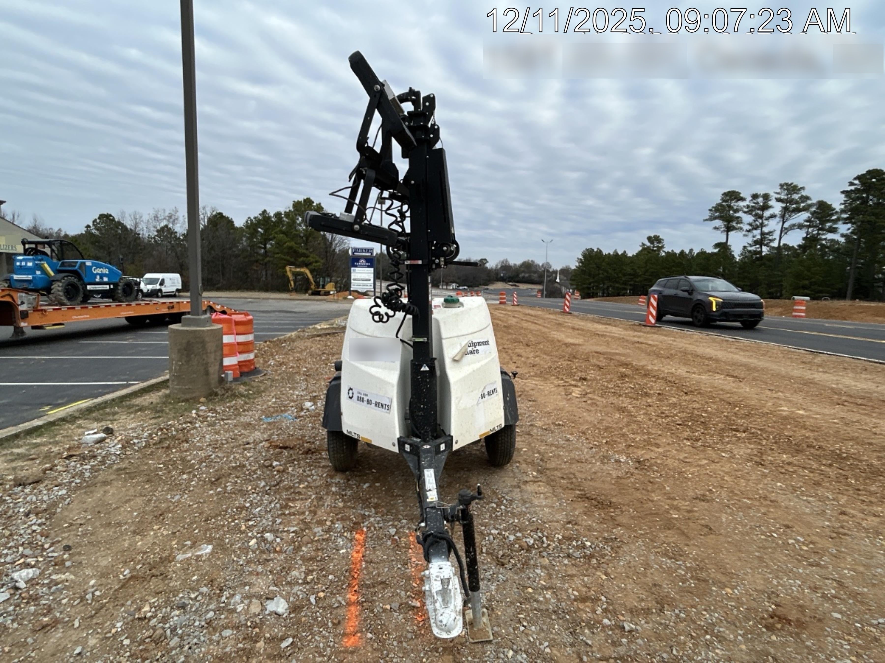 2024 Generac MLT2 Diesel, Flex Switch 120V Input, Powerzone Controller, 
(4) 320W LED Lights, 4kW Generator, 39.9 Gal Fuel Tank, 2" Ball, T3