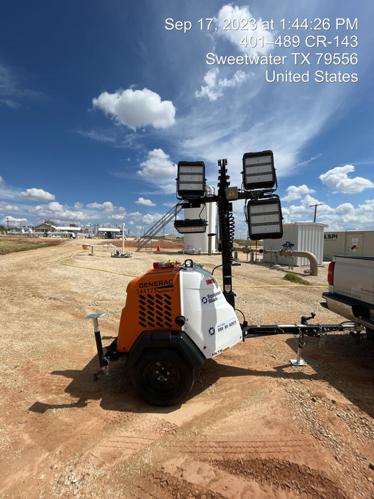 2023 Generac MLT2 Diesel, Flex Switch 120V Input, Powerzone Controller, (4) 320W LED Lights, 4kW Generator, 39.9 Gal Fuel Tank, 2" Ball, T3