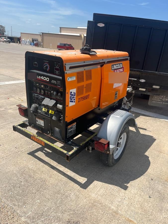2022 Lincoln Electric LE400 Kubota V1505, Trlr, Cable Rack, Light Kit, ES Decals, T3