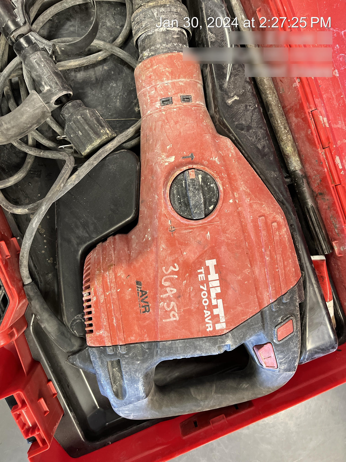 2019 HILTI TE 700-AVR