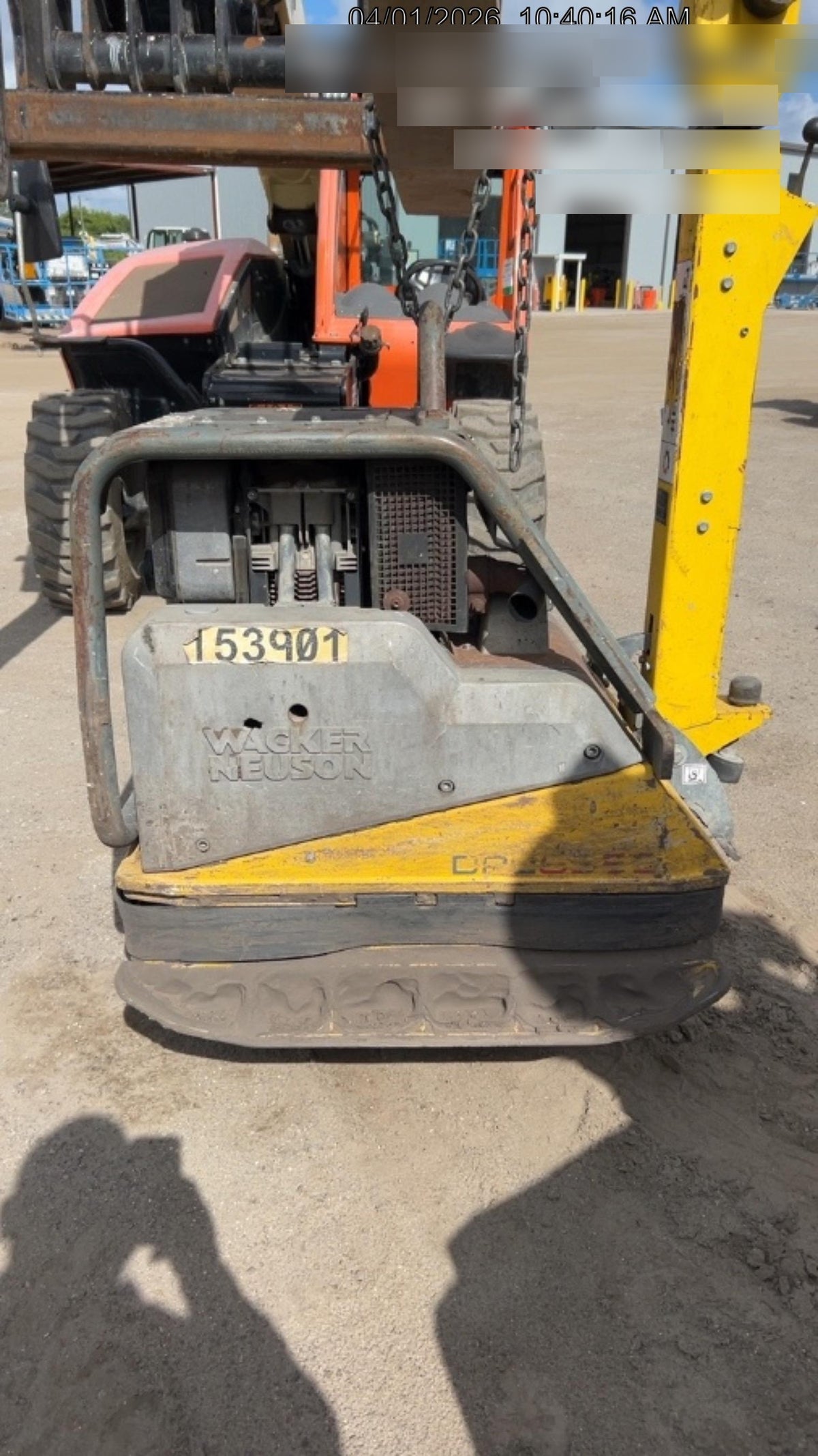 2021 Wacker Neuson DPU6555 DSL Vibroplate