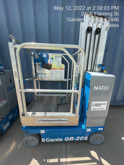2020 GENIE GR-20
