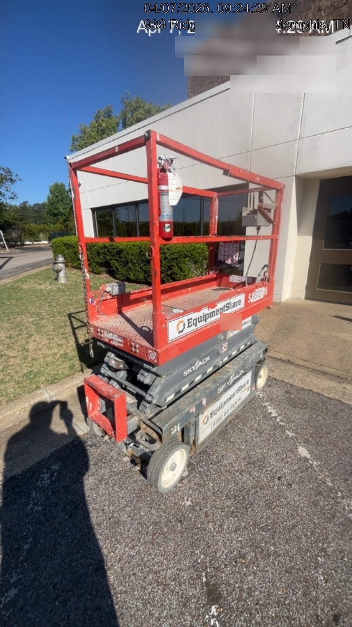 2019 Skyjack SJIII-3219 Standard Options, Trojan Batteries
