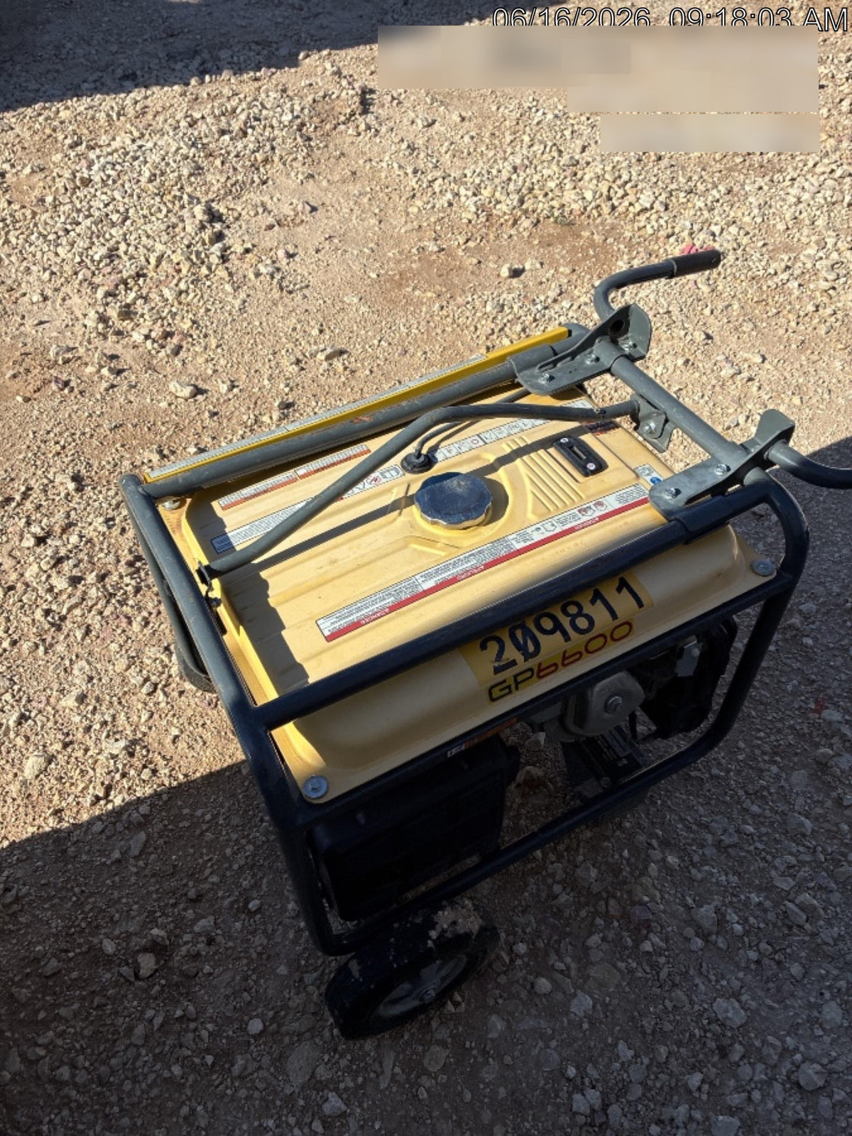 2022 WACKER NEUSON GP6600A