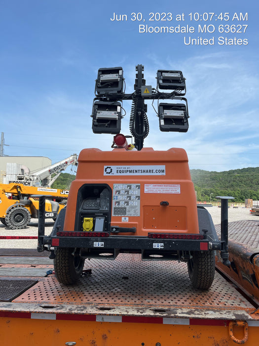 2023 Generac MLT2 Diesel, Flex Switch 120V Input, Powerzone Controller, (4) 320W LED Lights, 4kW Generator, 39.9 Gal Fuel Tank, 2" Ball, T3