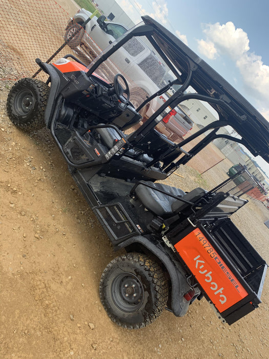2022 Kubota RTV-X1140W-H Plastic Canopy, Windshield Acrylic Clear, LED Strobe Light, Wire Harness Kit, Back up Alarm