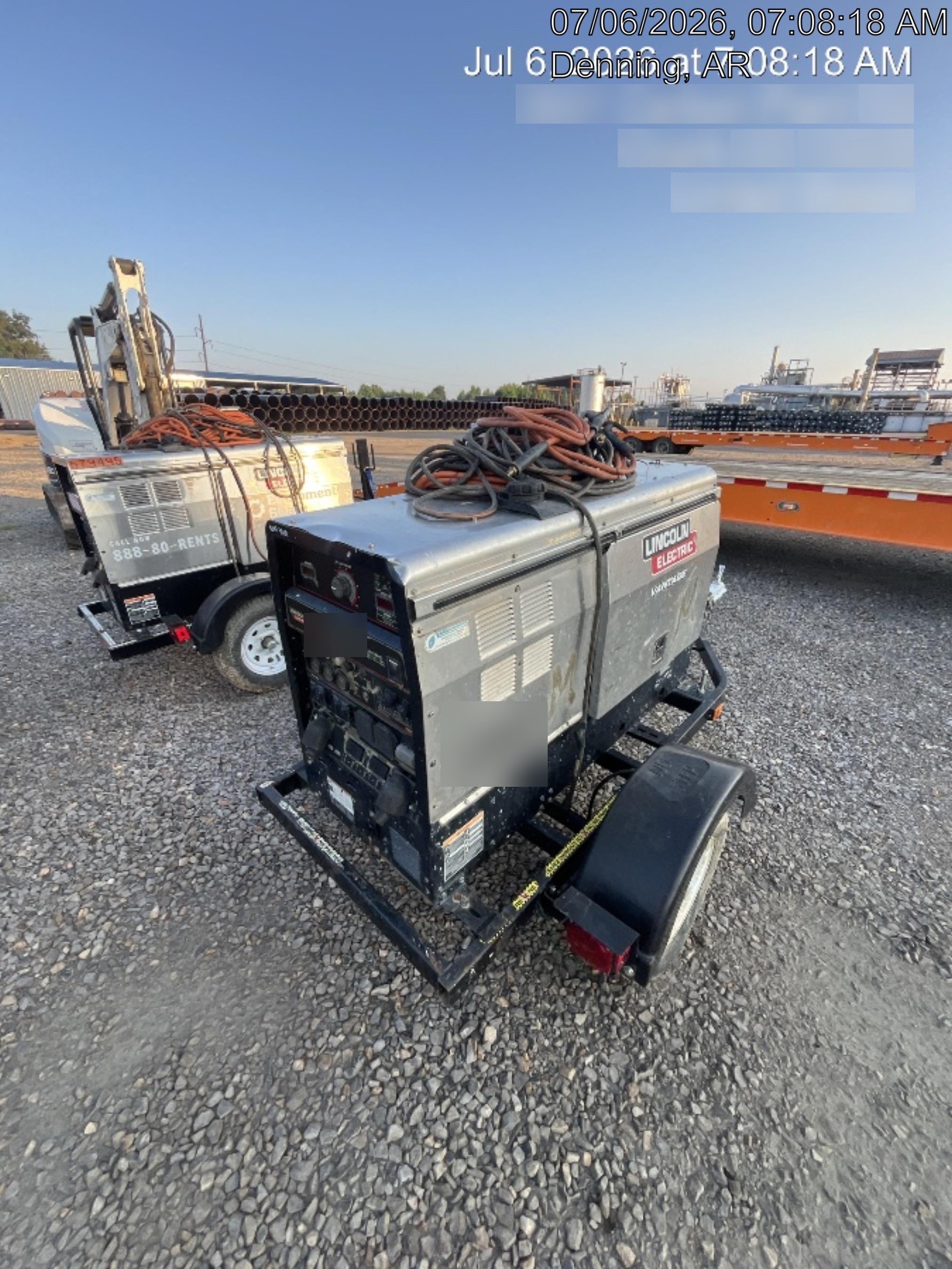 Lincoln Electric Vantage 322 Lincoln Vantage 322 Welder w/Trailer