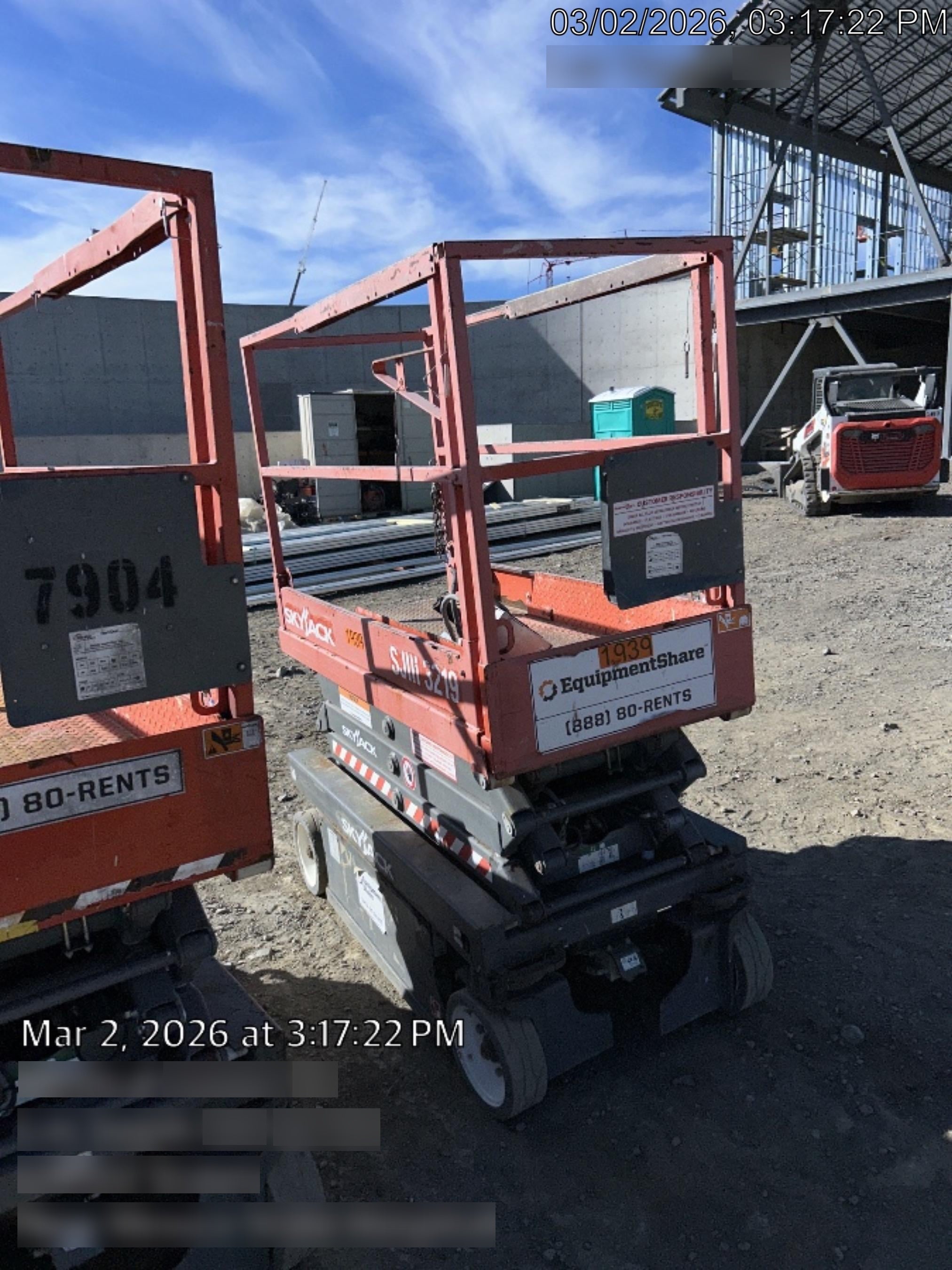 2016 Skyjack SJIII-3219 Skyjack 3219