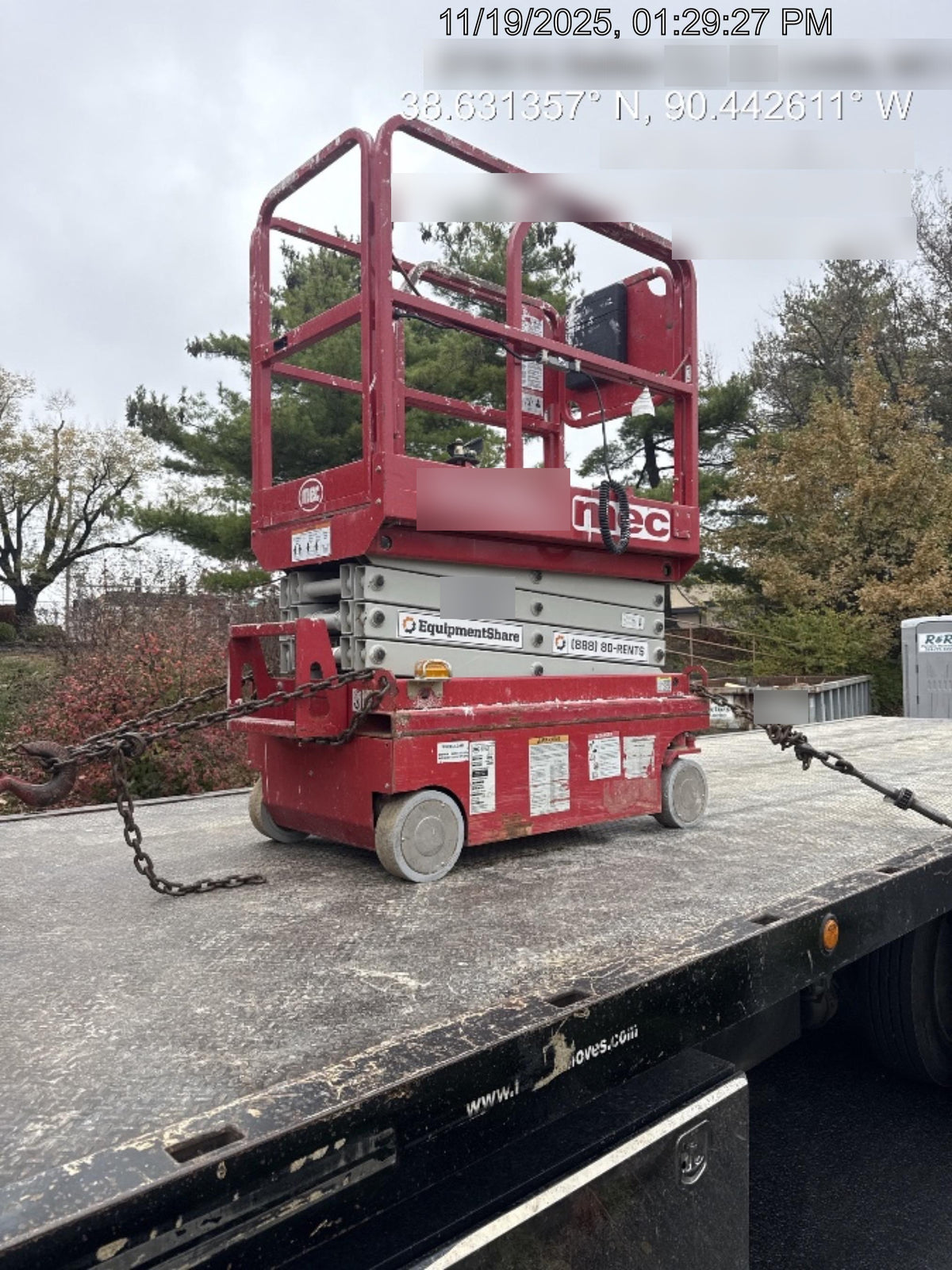 2019 MEC 1330SE Motion Alarm, Beacon, Includes MachineLink keypad and telematics device