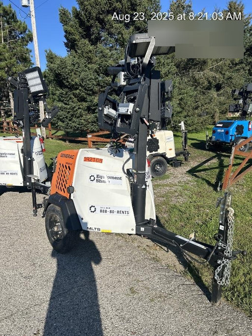 2024 Generac MLT2 Diesel, Flex Switch 120V Input, Powerzone Controller, 
(4) 320W LED Lights, 4kW Generator, 39.9 Gal Fuel Tank, 2" Ball, T3