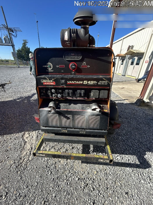 2021 Lincoln Electric Vantage 549X Ready Pak 3, ORANGE (includes trailer, cable rack, fender light kit)