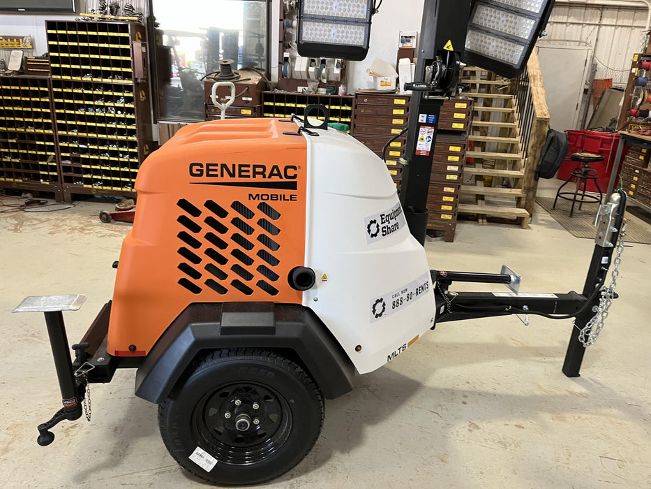 2023 Generac MLT2 Diesel, Flex Switch 120V Input, Powerzone Controller, (4) 320W LED Lights, 4kW Generator, 39.9 Gal Fuel Tank, 2" Ball, T3