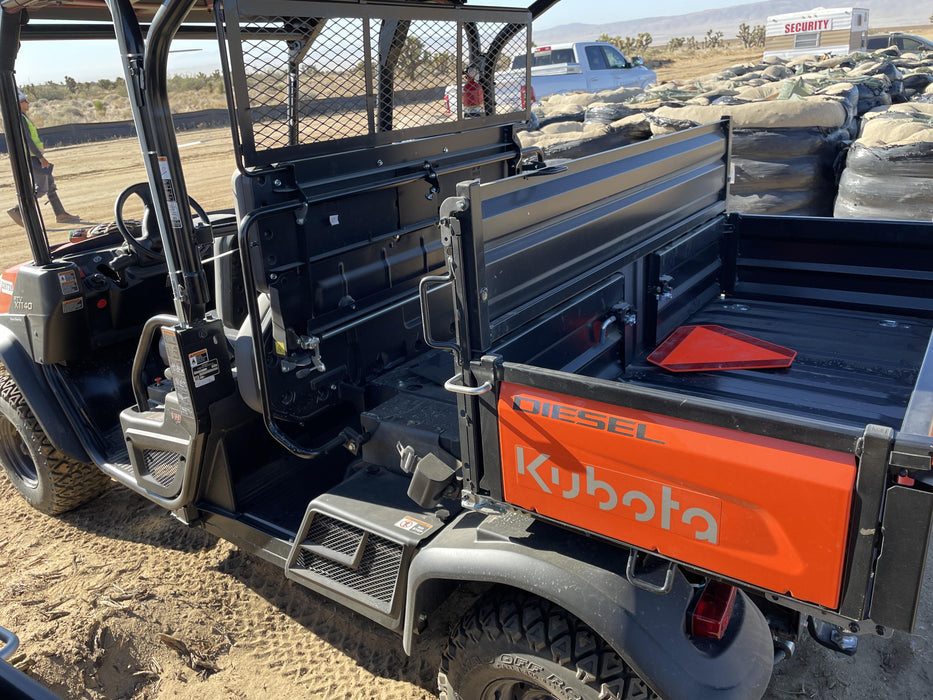 2022 Kubota RTV-X1140W-H Plastic Canopy, Windshield Acrylic Clear, LED Strobe Light, Wire Harness Kit, Back up Alarm