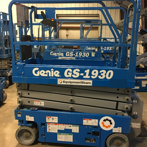2018 Genie GS-1930 Genie GS-1930 w/Fixed Rail, Chain Entry