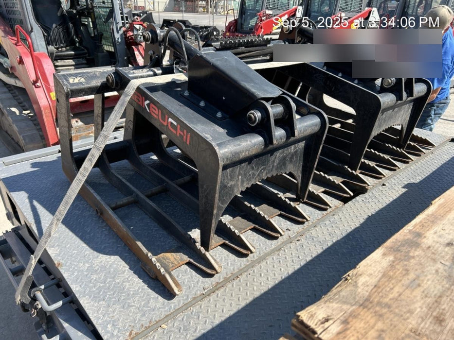 2022 TAKEUCHI 72" Skeleton Grapple Bucket - Takeuchi
