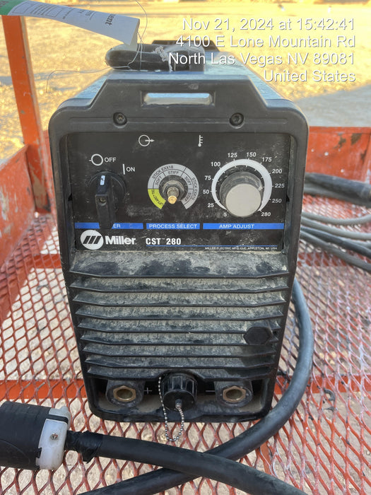 2019 MILLER ELECTRIC CST-280