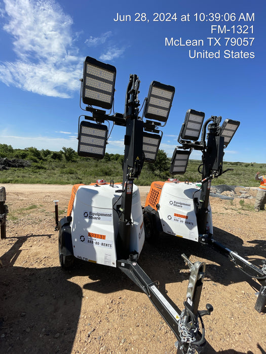 2024 Generac MLT2 Diesel, Flex Switch 120V Input, Powerzone Controller, 
(4) 320W LED Lights, 4kW Generator, 39.9 Gal Fuel Tank, 2" Ball, T3